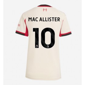 Dámské fotbalový oblečení Liverpool Alexis Mac Allister #10 Venkovní košile 2025-26 Krátkým Rukávem